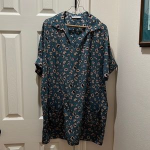 Karlie leopard print dress